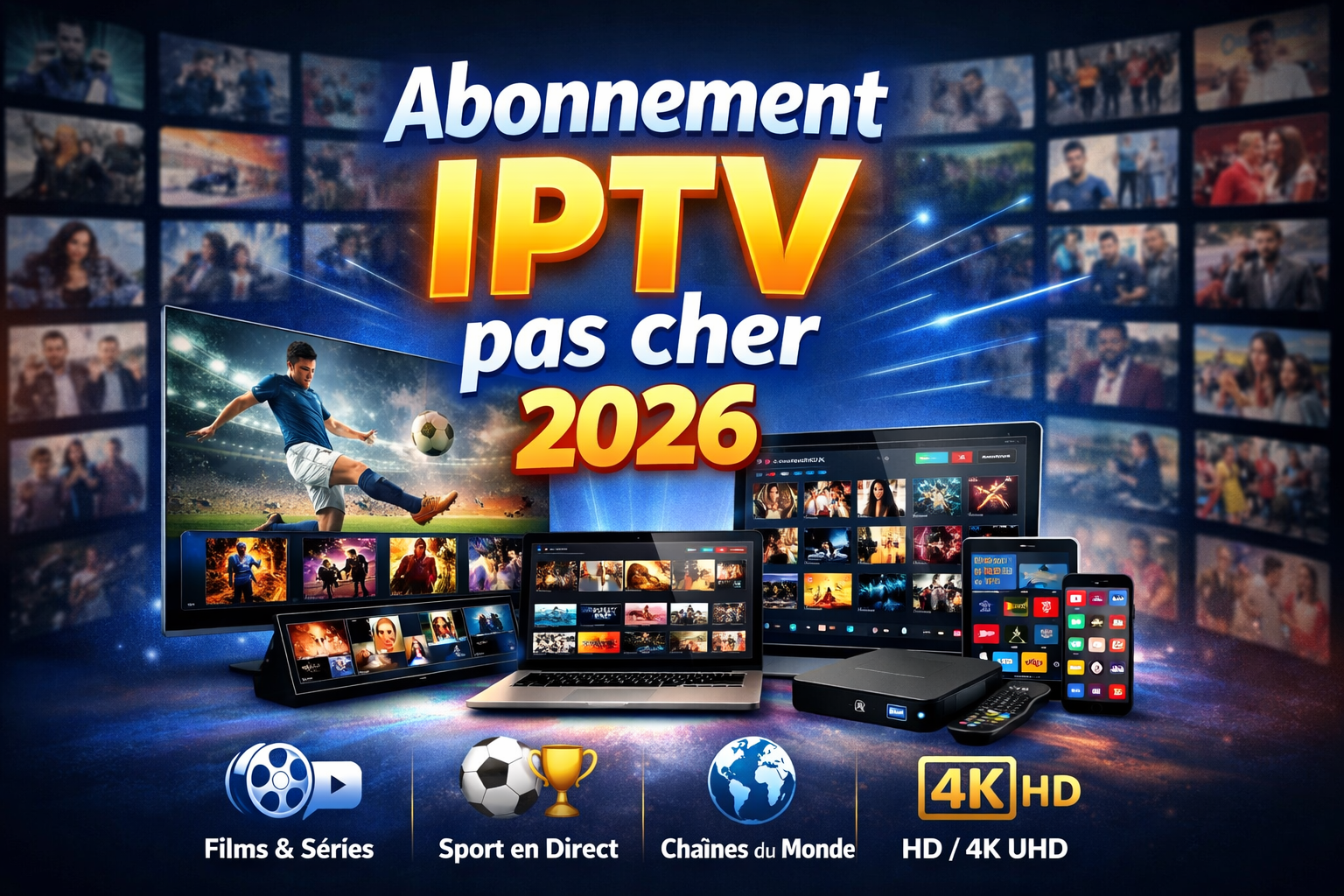 Abonnement IPTV pas cher